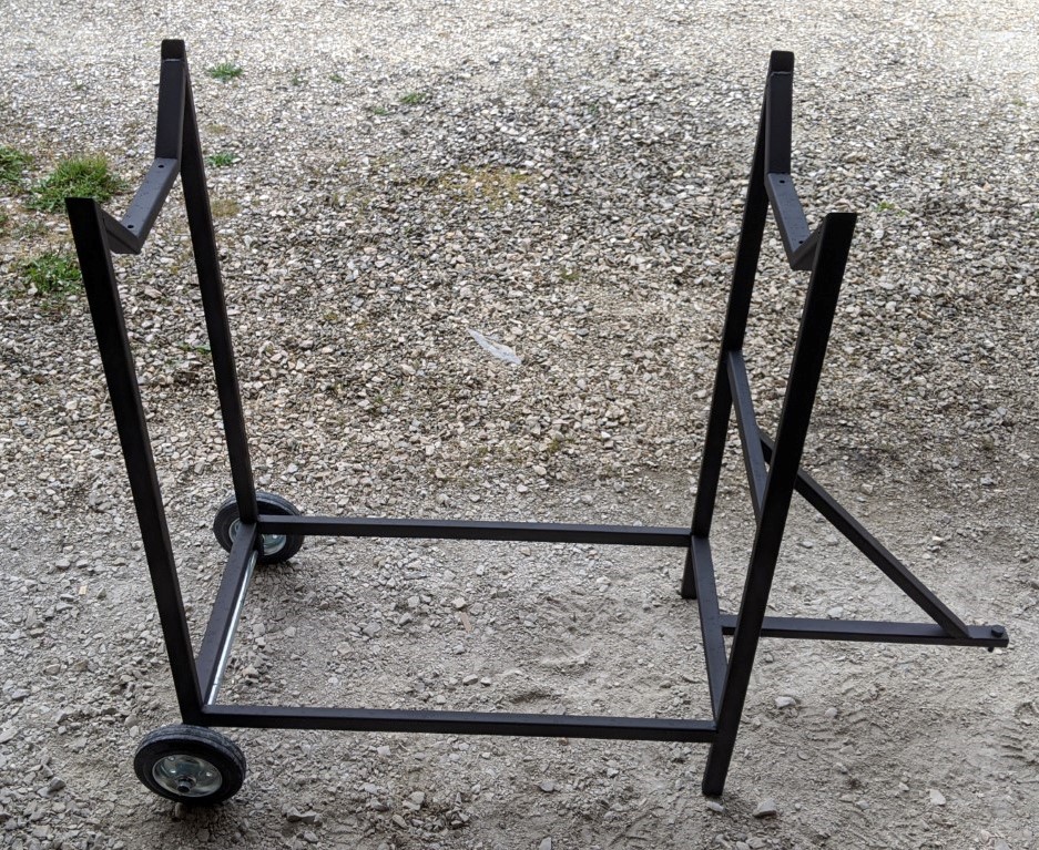 Finishing frame